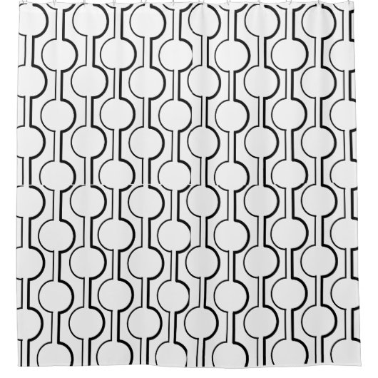 Rideaux De Douche Diviser les cercles (Devant)