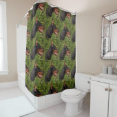 Rideaux De Douche doberman pinscher (En situation)