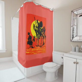 RIDEAUX DE DOUCHE DON DON QUICHOTTE
