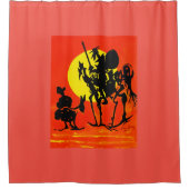 RIDEAUX DE DOUCHE DON DON QUICHOTTE (Devant)