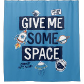 Rideaux De Douche Donne-Moi De L'Espace (Devant)