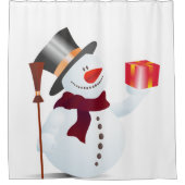 Rideaux De Douche Donner Snowman... (Devant)