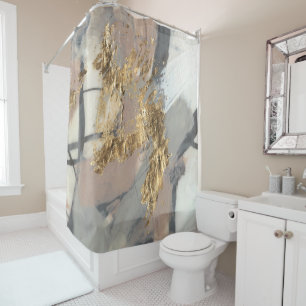 Rideaux De Douche D'or rougissez