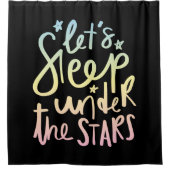 Rideaux De Douche Dors sous les étoiles (Devant)