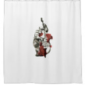Rideaux De Douche Double bassiste (Devant)