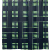 Rideaux De Douche Double treillis (Devant)