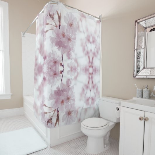 Rideaux De Douche double tringle de douche incurvée, dollar cu de do (En situation)