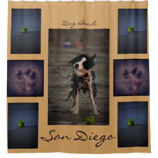 Rideaux De Douche Douche à chiens (Devant)