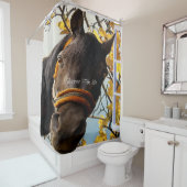Rideaux De Douche Douche avec moi cheval quart (En situation)