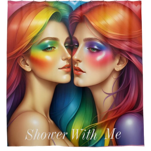 Rideaux De Douche Douche Avec Moi Mesdames (Devant)