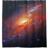 Rideaux De Douche Douche en Galaxy Lumière pour se sentir rafraîchie (Devant)