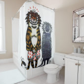 Rideaux De Douche Douche Tiger (En situation)