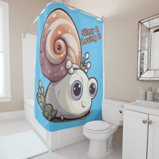 Rideaux De Douche Doux et aimant (En situation)