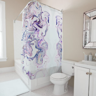 Rideaux De Douche Doux Lavender Splash