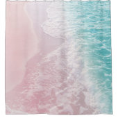 Rideaux De Douche Doux Rose Turquoise Ocean Dream #1 #water  (Devant)