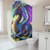 Rideaux De Douche Dragon (En situation)