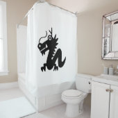 Rideaux De Douche Dragon (En situation)
