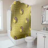 Rideaux De Douche Dragon de terre (En situation)