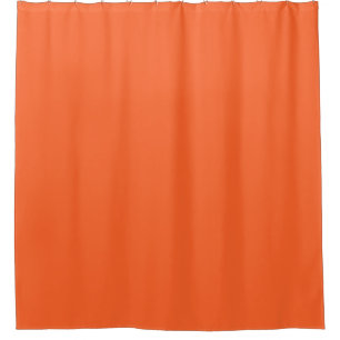 Rideaux De Douche Dragon Fire Bright Orange Solide Color Print