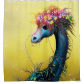 Rideaux De Douche dragon Imaginaire bohème (Devant)