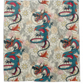 Rideaux De Douche dragon tattoo light (Devant)