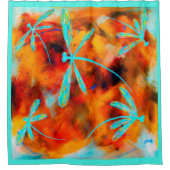 Rideaux De Douche Dragonfly Desert Flit (Devant)