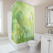 Rideaux De Douche Dragonfly Meadow (En situation)