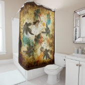 Rideaux De Douche Dragonfly Rustic Splash (En situation)