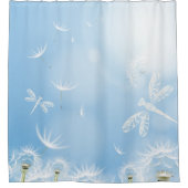 Rideaux De Douche Dragonlies et Dandelions (Devant)