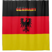 Rideaux De Douche Drapeau allemand (Devant)