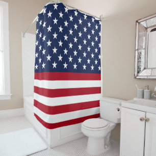 Rideaux De Douche Drapeau américain