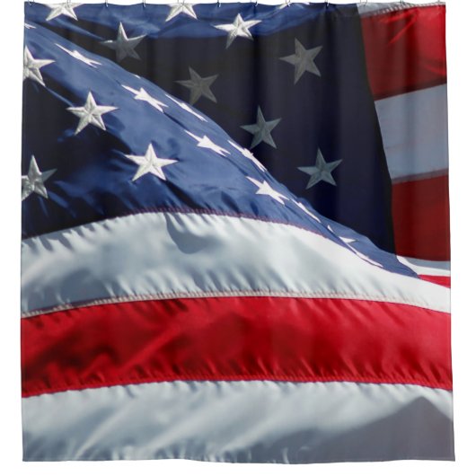 Rideaux De Douche Drapeau américain (Devant)