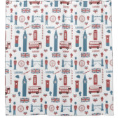 Rideaux De Douche Drapeau Big Ben England (Devant)