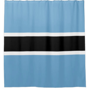 Rideaux De Douche Drapeau botswanais (Botswana)