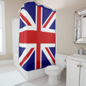 Rideaux De Douche Drapeau britannique magnifique (En situation)