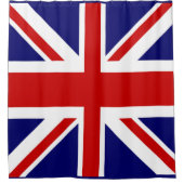 Rideaux De Douche drapeau britannique Union Jack (Devant)