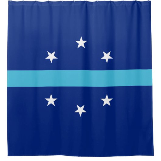 Rideaux De Douche Drapeau d'Anaheim (Californie, USA) (Devant)