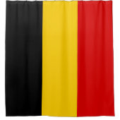 Rideaux De Douche Drapeau de Belgique (Devant)