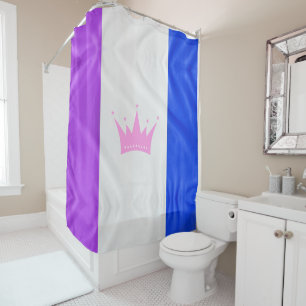 Rideaux De Douche Drapeau de fierté de la culture drag de SlipperyJo