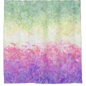 Rideaux De Douche Drapeau de Fierté Genderdoe Abstrait Boho Trippy (Devant)
