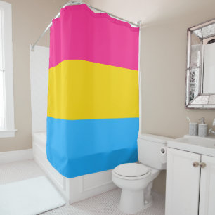 Rideaux De Douche Drapeau de fierté Pansexual LGBTQ