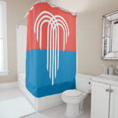 Rideaux De Douche Drapeau de Kansas City (Missouri) (En situation)