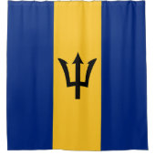 Rideaux De Douche Drapeau de la Barbade (Devant)