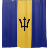 Rideaux De Douche Drapeau de la Barbade (Devant)