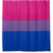 Rideaux De Douche Drapeau de la fierté bisexuelle (Devant)