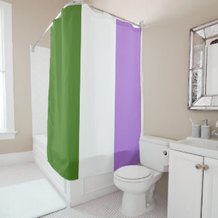 Rideaux De Douche Drapeau de la fierté de genre