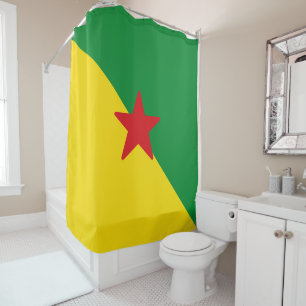Rideaux De Douche Drapeau de la Guyane