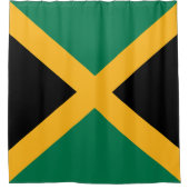Rideaux De Douche Drapeau de la Jamaïque (Devant)