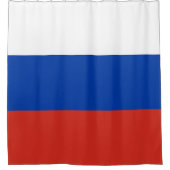 Rideaux De Douche Drapeau de la Russie (Devant)