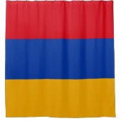 Rideaux De Douche Drapeau de l'Arménie (Devant)